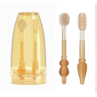 Set rơ lưỡi bàn chải silicon cho bé