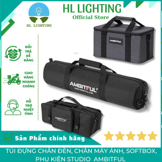  Túi Đựng Chân Đèn Softbox Phụ Kiện Studio Ambitful TB60 80 100 125 PB18 19 PB01 02 Chống Shock Đa Năng HL Lighting 