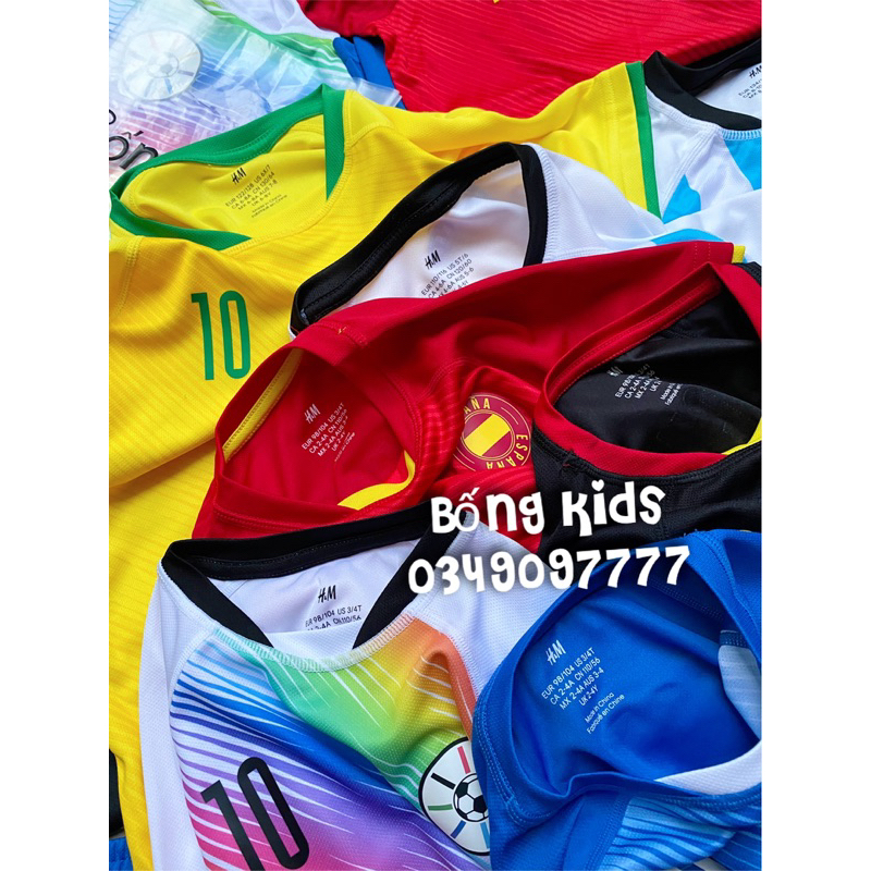 Bộ Hè Bé Trai Bóng Đá HaM