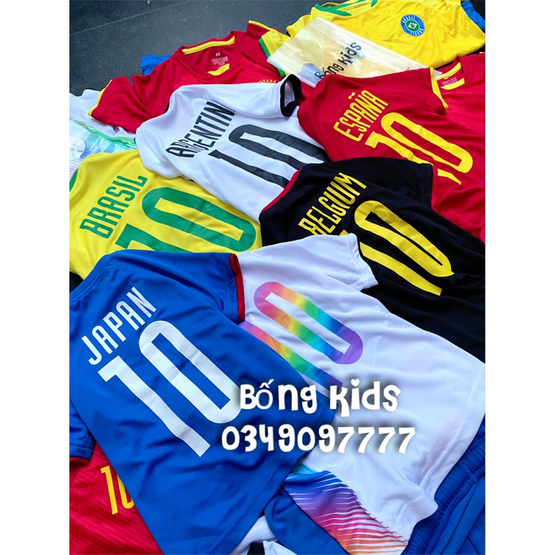 Bộ Hè Bé Trai Bóng Đá HaM