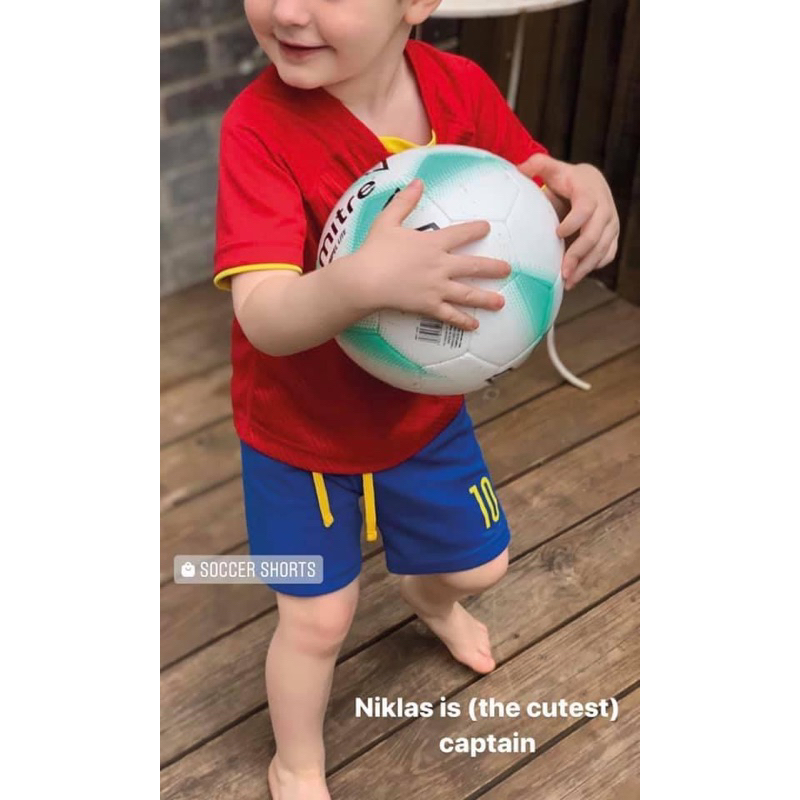 Bộ Hè Bé Trai Bóng Đá HaM