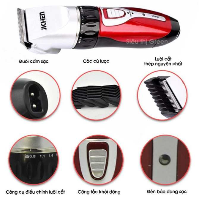 Tông Đơ Cắt Tóc Không Dây Thông Minh - Tông Đơ Cho SALON, Gia Đình - Máy Hớt Tóc 2023