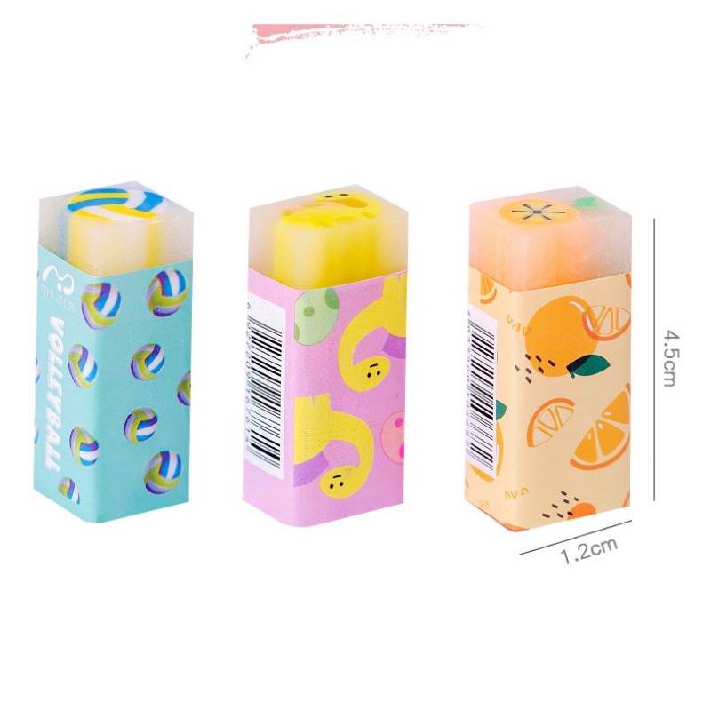 Cục tẩy bút chì hình dưa hấu