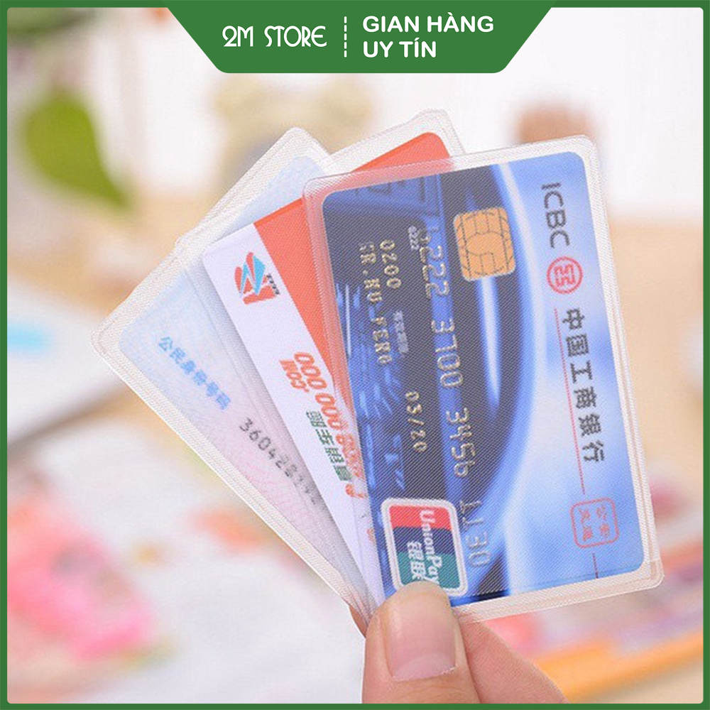 Vỏ Bọc Thẻ ATM, Bao Túi Đựng Thẻ Sinh Viên, Nhân Viên, Học Sinh, Name Card, Card Visit, CMND, Căn Cước Công Dân