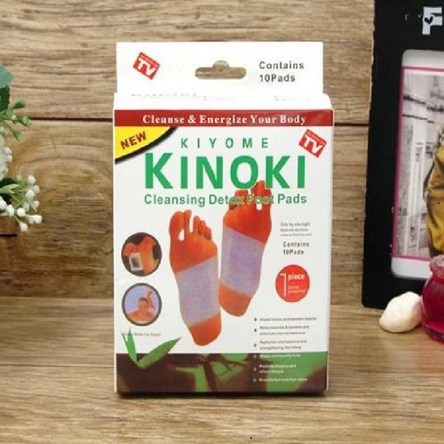 2 miếng dùng thử dán chân kinoki nhật bản