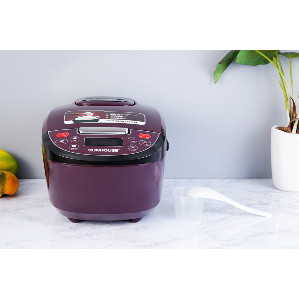 Nồi cơm điện tử 1.8L SUNHOUSE SHD8909 - Bảo hành chính hãng 12 tháng
