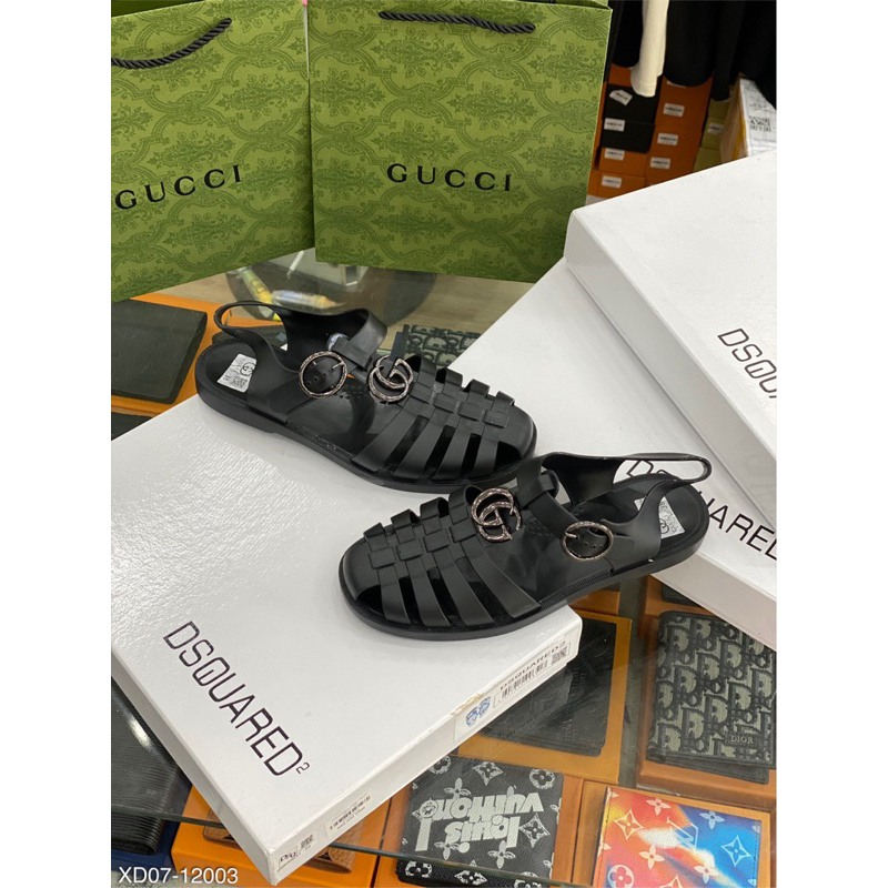 dép dọ GC tag bóng - dọ cao su hot trend ss2023 - cao su non cao cấp