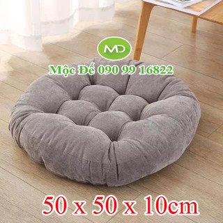 Nệm ngồi tatami kiểu nhật 50x10cm - đa năng dùng lót ngồi ghế gỗ, salon mây