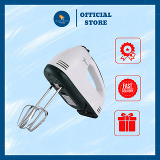 Máy đánh trứng mini cầm tay philip 7 tốc độ, máy đánh kem nhào bột trộn bột mini đa năng tiện lợi