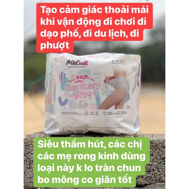 Băng vệ sinh dạng quần Miobuss freesize 35kg-70kg