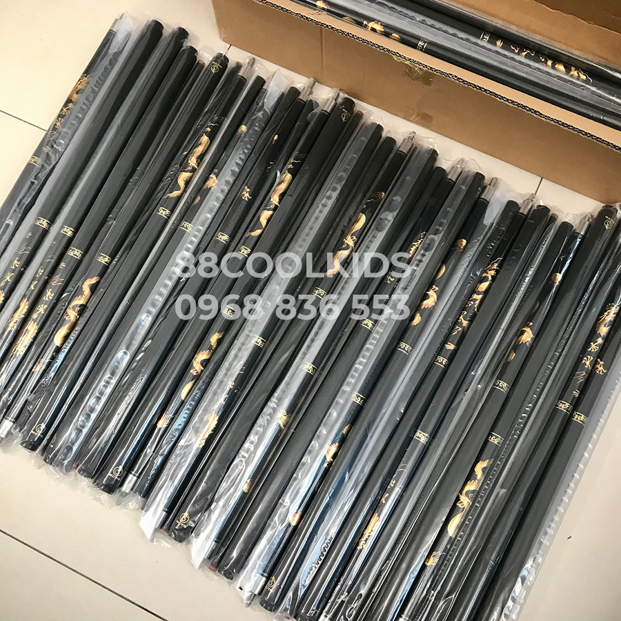 Cơ Bida Lỗ Phủ Carbon Cá Nhân New 2023 - Gậy Bi A Lỗ Cacbon CLB 550g Đầu Tẩy 13mm