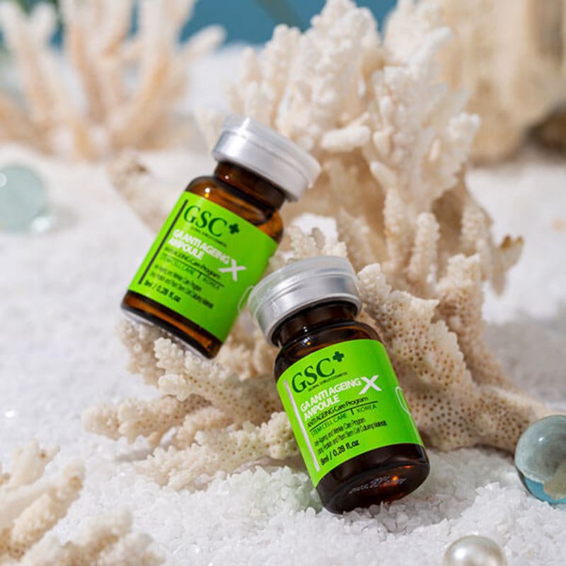 TẾ BÀO GỐC GIẢM SẸO THÂM, SẸO RỖ, LỖ CHÂN LÔNG TO GSC GS AMPOULE