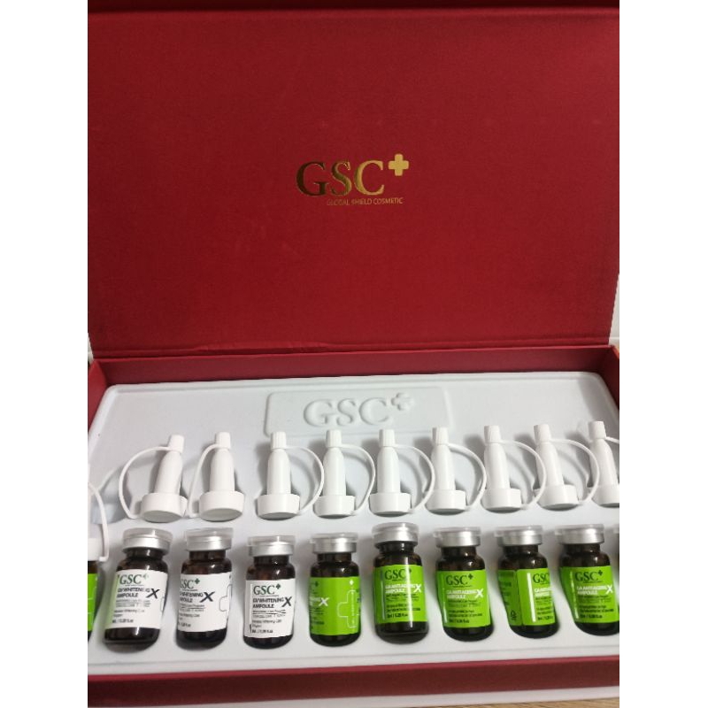 TẾ BÀO GỐC GIẢM SẸO THÂM, SẸO RỖ, LỖ CHÂN LÔNG TO GSC GS AMPOULE