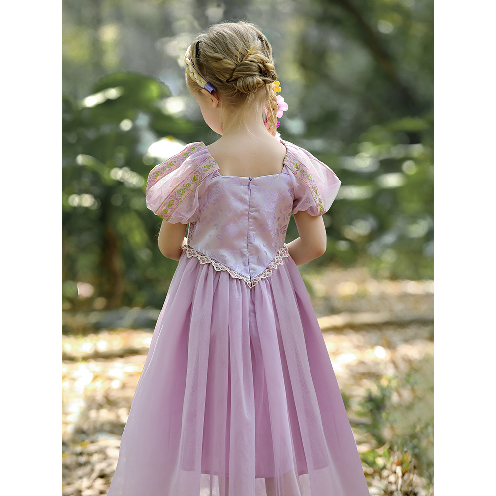 Váy công chúa tóc mây. Váy đầm elsa cho bé. Váy hóa trang halloween