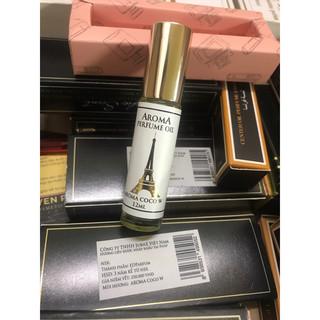 Tinh dầu nước hoa pháp Aroma Coco W 12ml dạng lăn