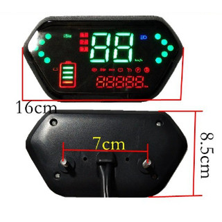 Đồng hồ xe điện báo tốc độ full chức năng gắn cho mọi xe