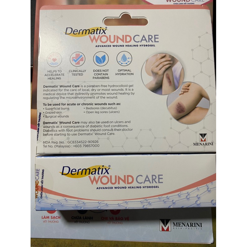 Gel Dermatix Wound Care tuýp 20g