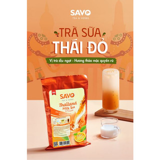 Trà Thái Đỏ Hòa Tan SAVO (túi 600g)