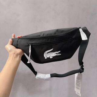 Túi đeo chéo lacoste - túi bao tử - màu đen nh4309ug 000 noir