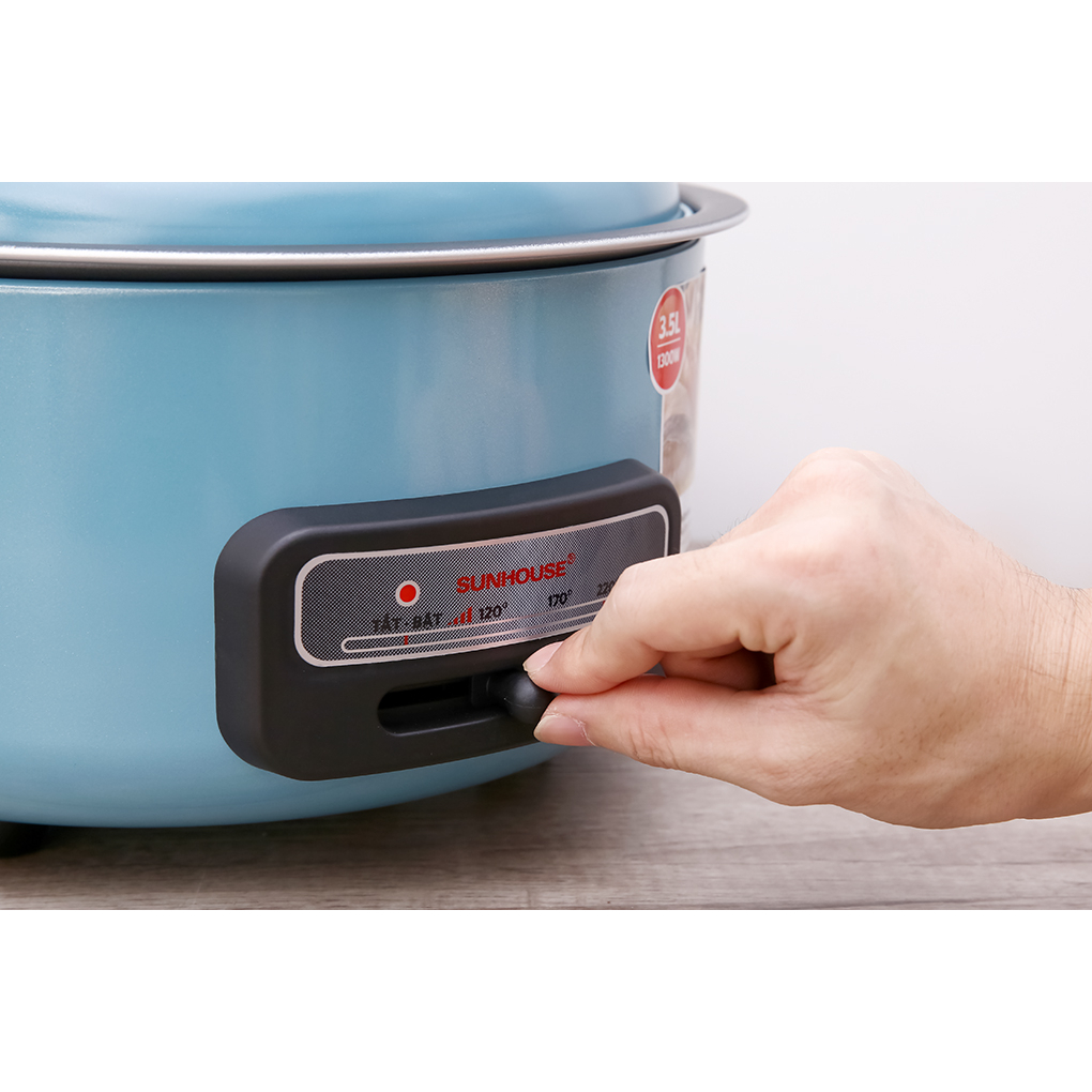 Lẩu điện SUNHOUSE SHD4527 - Bảo hành chính hãng 12 tháng