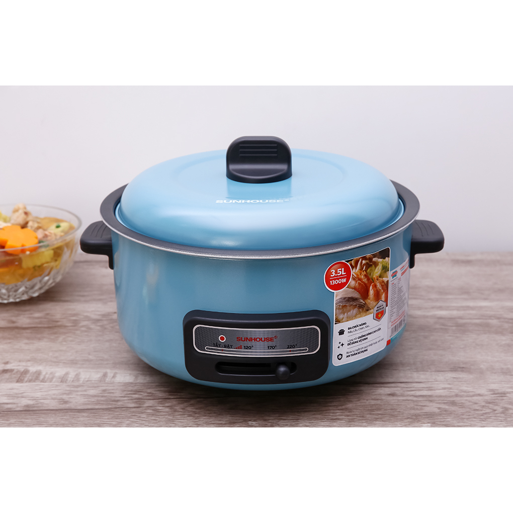 Lẩu điện SUNHOUSE SHD4527 - Bảo hành chính hãng 12 tháng