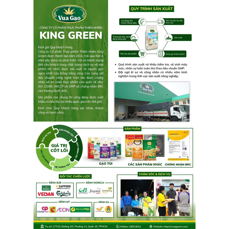 Gạo ST24 chính hãng VuaGao túi 5kg