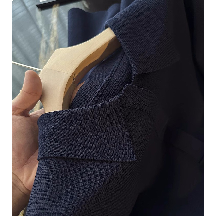 B174 Váy polo dệt kim xuất dư của COS