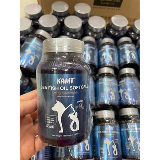 Viên dầu cá Kamt cho chó mèo bổ sung omega 3 giảm rụng lông