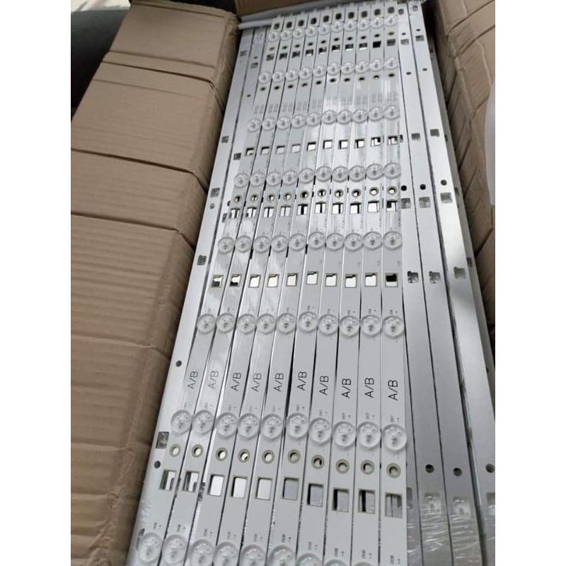 Thanh led tivi sony 32R300B 32R300c 32R402A, Led mới 100% chuẩn ánh sáng zin. Bộ 3 thanh 8 bóng 6v