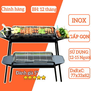 [GIẢM 50K] Bếp Nướng Than Cao Cấp, Gấp Gọn, phục vụ sân vườn, dã ngoại, Homestay