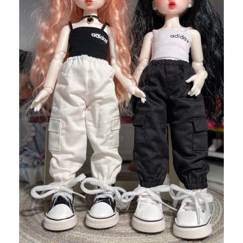 Quần boom túi hộp thể thao cho búp bê BJD 1/6