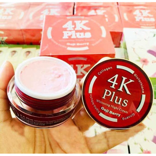 [CHÍNH HÃNG][Chỉ bán hàng thái]01 Hủ Kem 4K plus đỏ Thái Lan (Lớn 20gram)