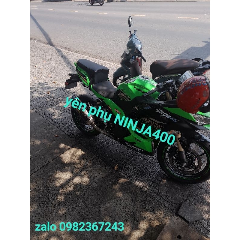 YÊN PHỤ NINJA400 & Z400 CHỞ VỢ CON THOẢI MÁI