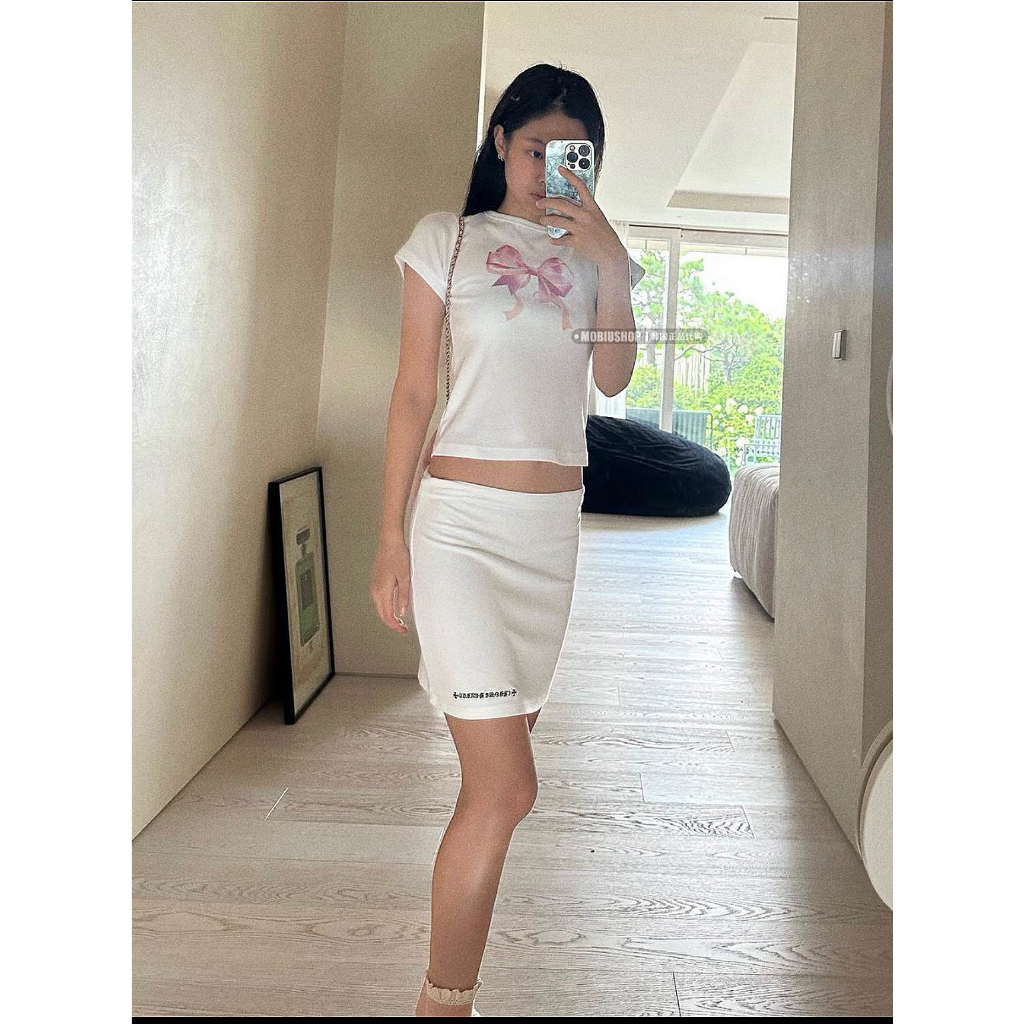 Áo baby tee nơ jenny blackpink