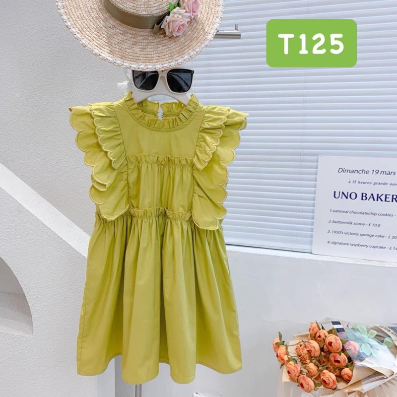 VÁY CÁNH TIÊN CỔ BÈO CHO BÉ GÁI