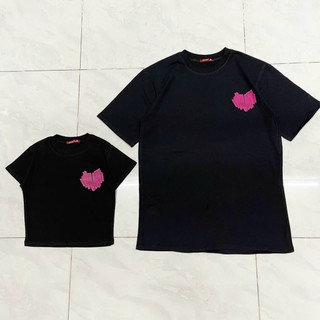 Áo cặp nam nữ, combo 2 áo đôi tim xinh