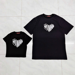 Áo cặp nam nữ, combo 2 áo đôi tim xinh