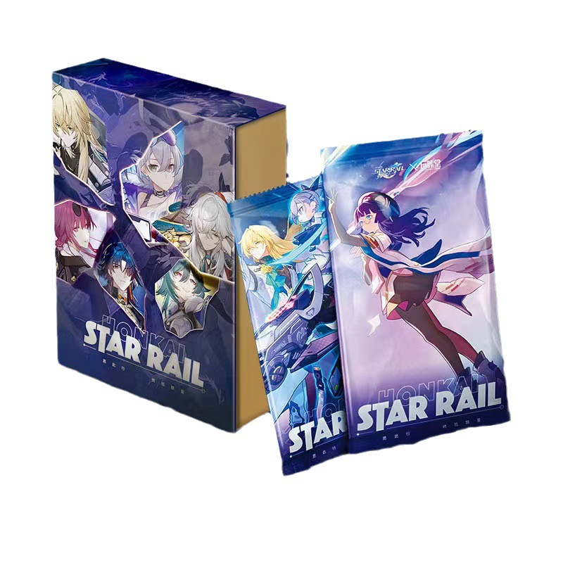 Hộp Thẻ Bài Game Honkai Star Rail ảnh thẻ nhân phẩm ngẫu nhiên chibi xinh xắn giá rẻ
