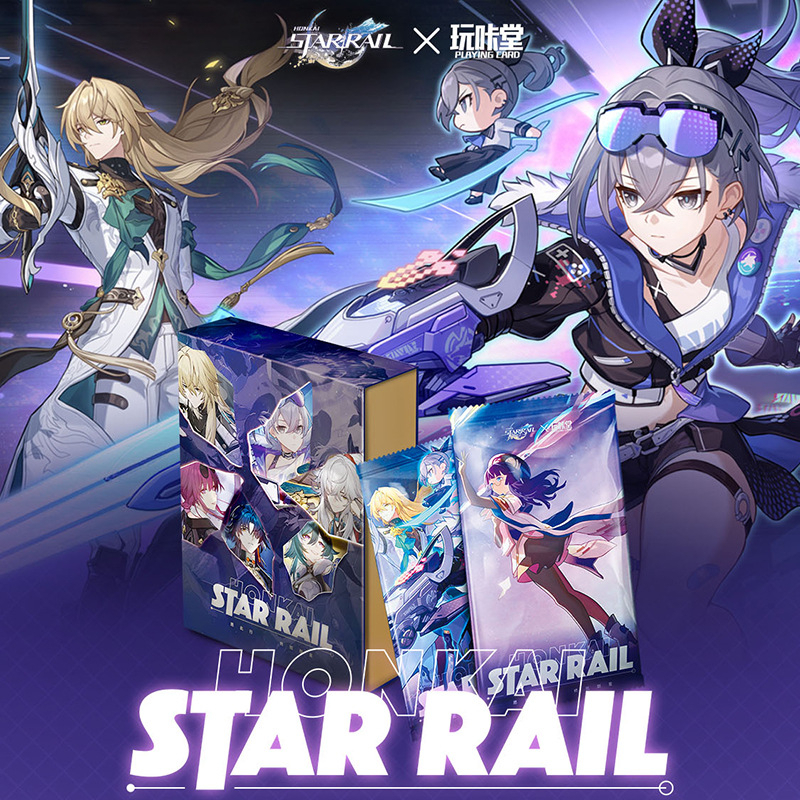 Hộp Thẻ Bài Game Honkai Star Rail ảnh thẻ nhân phẩm ngẫu nhiên chibi xinh xắn giá rẻ