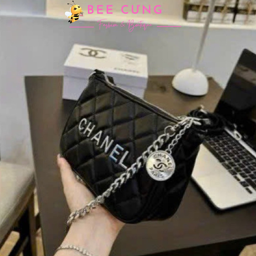 Túi chan.nel, túi đeo chéo kẹp nách B3 phong cách trẻ trung rẻ đẹp đi chơi chơi đi tiệc bee cưng