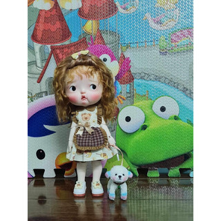 Set gấu dễ thương cho búp bê bjd 1/6
