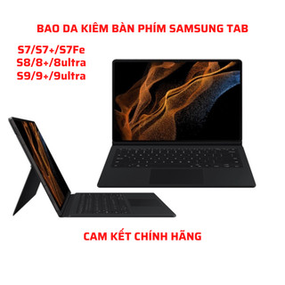 Bao da bàn phím Samsung Galaxy Tab S9 / S9 Plus / S9 Ultra/ S8/ S8 Plus/ S8 Ultra/ S7/ S7 Plus/ S7 FE - Hàng Chính Hãng