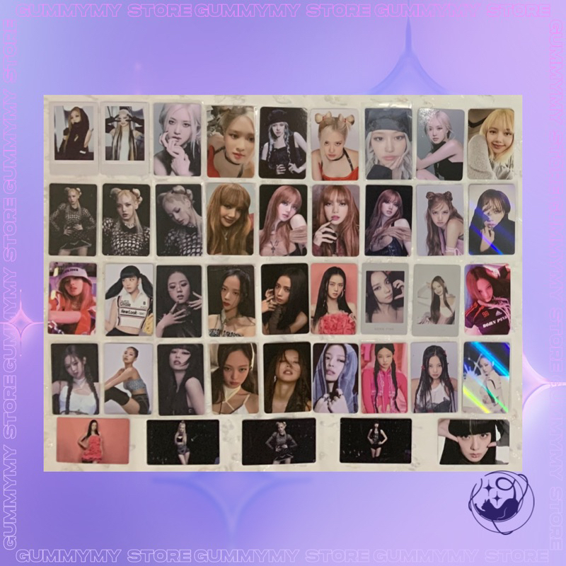 Thẻ ảnh bo góc Blackpink - Born Pink chính hãng