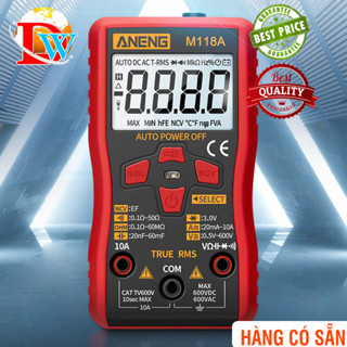 Đồng hồ vạn năng mã hiệu M118A ( Multimeter ) hãng ANENG đo điện, điện tử