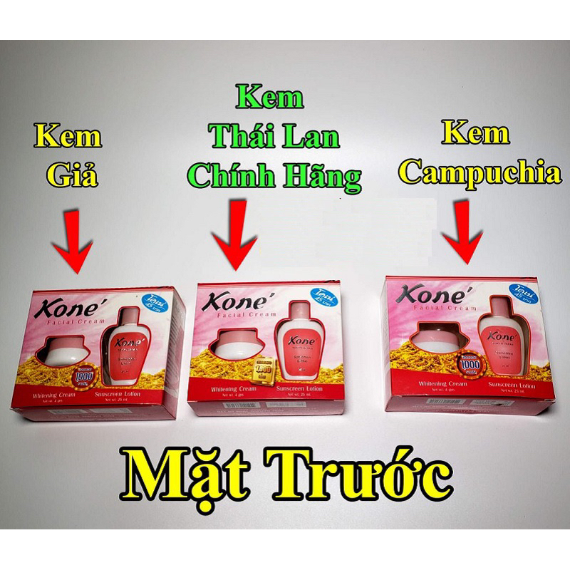 Kem Mặt KONÉ- loại có hạt chuẩn Thái.