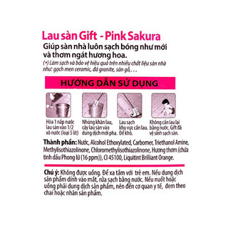 Nước lau sàn gift