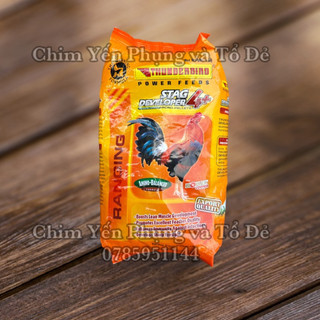 Cám hỗn hợp stag developer 4+ thunderbird gói 1kg - date mới.
