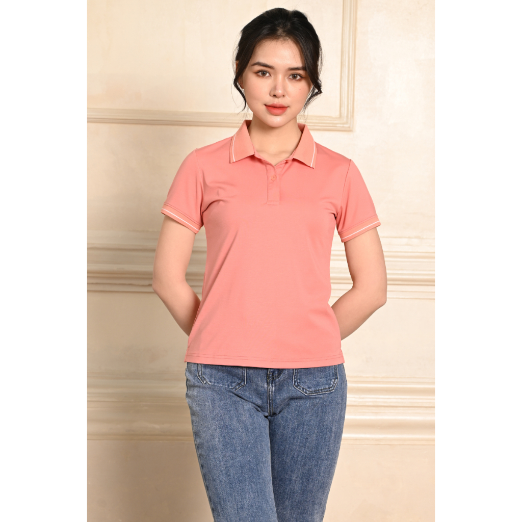 Áo phông có cổ BELEX nữ tay ngắn vải cotton ,áo thun polo cổ bẻ phông thoáng mát mềm mịn | BigBuy360 - bigbuy360.vn