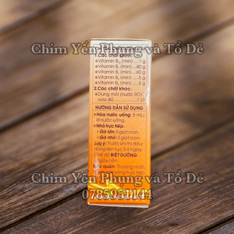 TRỢ CHIẾN + B12  tăng tốc, tăng bo, tăng lì cho gà đá.