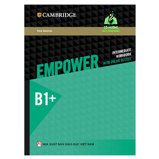 Sách - Empower B1+ Intermediate Workbook with Online Access